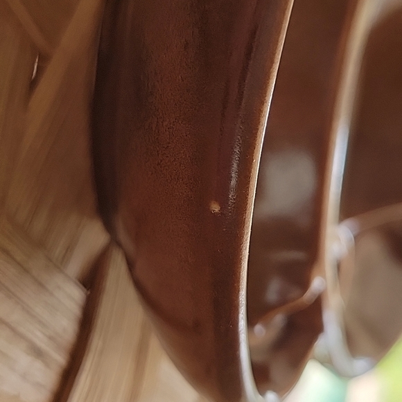VINTAGE MCCOY ASHTRAY USA, BROWN SPIRAL - Picture 5 of 5